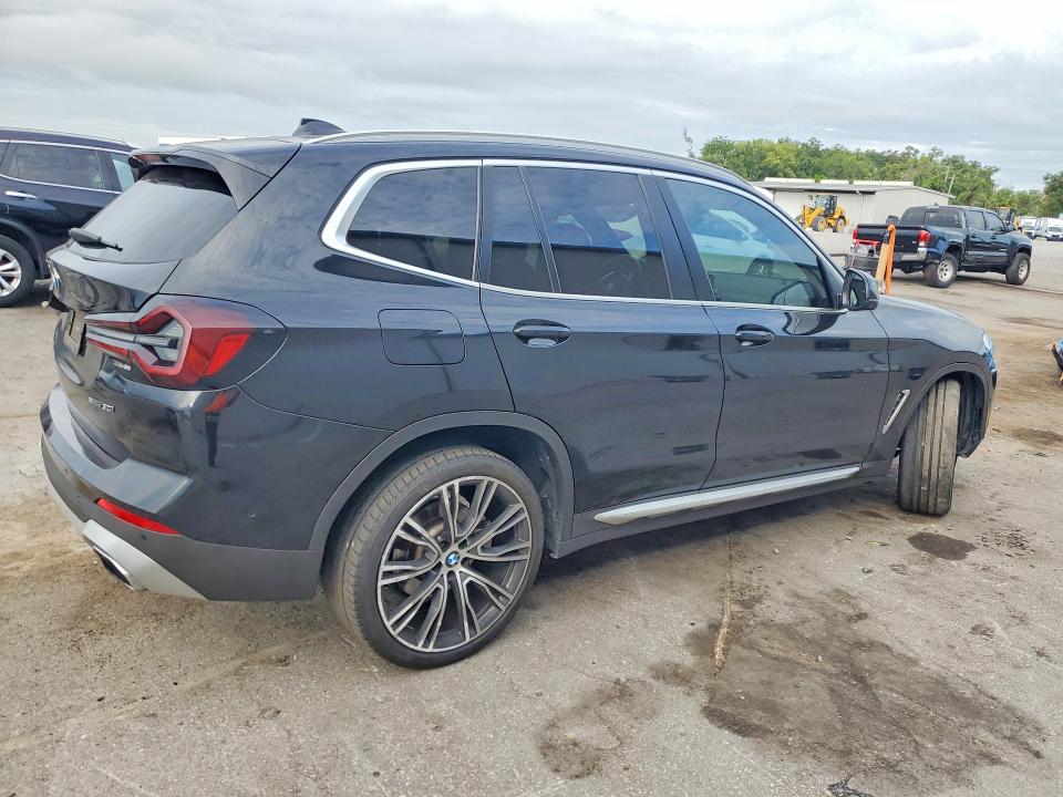 2023 BMW X3 VIN 5UX43DP04P9P51550 COPART salvage auction — UNDERCARRIAGE, Fl - Cert Of Title Slvg Rebuildable, sold $17,100 on 2026-07-13 (photo 3)