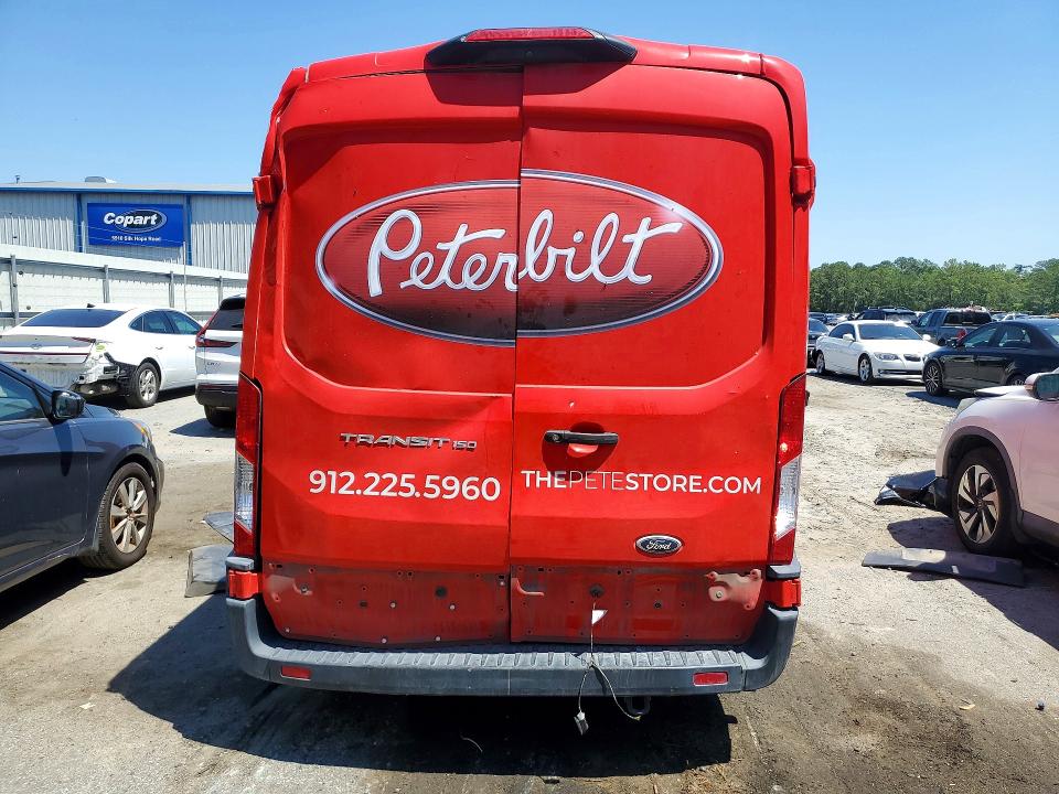 2023 Ford Transit VIN 1FTYE1C80PKB78422 COPART salvage auction — SIDE, Ga - Cert Of Title-Salvage, sold $3,250 on 2026-08-12 (photo 6)