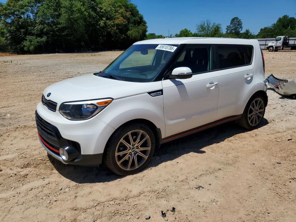 2019 Kia Soul VIN KNDJX3AA7K7686220 COPART salvage auction — REAR END, Nc - Salvage Certificate Of Title, sold $225 on 2026-07-27 (photo 1)