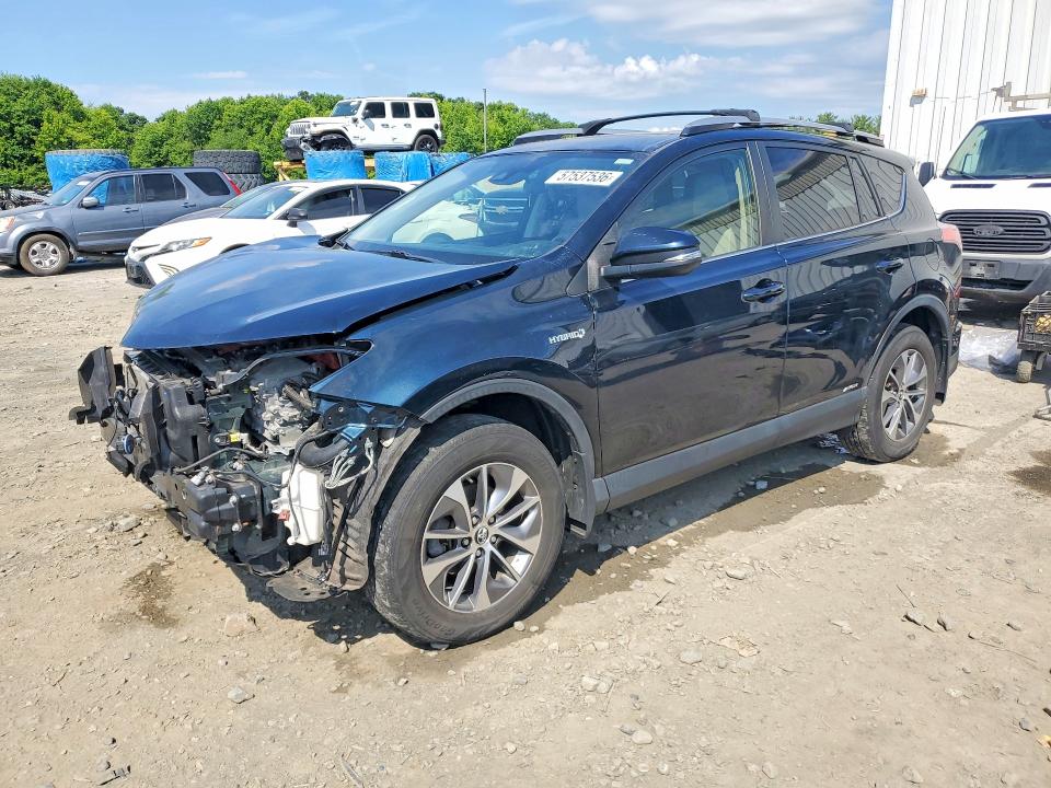 2018 Toyota Rav4 hybrid VIN JTMRJREV2JD190164 COPART salvage auction — FRONT END, Nj - Cert Of Title-Salvage, sold $225 on 2026-07-29 (photo 1)