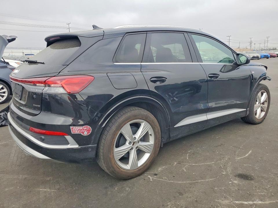 2024 Audi Q4 e-tron VIN WA1LUBFZ0RP037454 COPART salvage auction — FRONT END, Ca - Salvage Certificate, sold $15,100 on 2026-08-19 (photo 3)