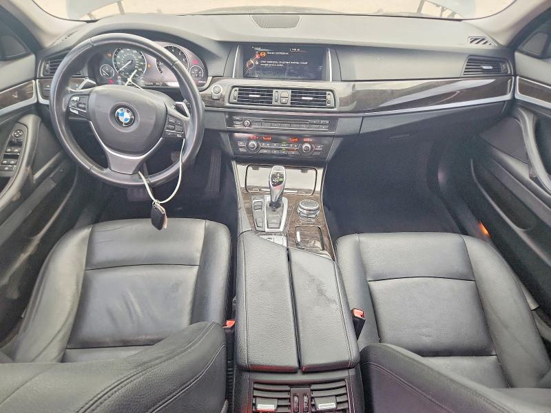 2016 BMW 5er VIN WBA5B1C58GG131950 COPART salvage auction — REAR END, Fl - Cert Of Title Slvg Rebuildable, sold $2,500 on 2026-07-16 (photo 8)