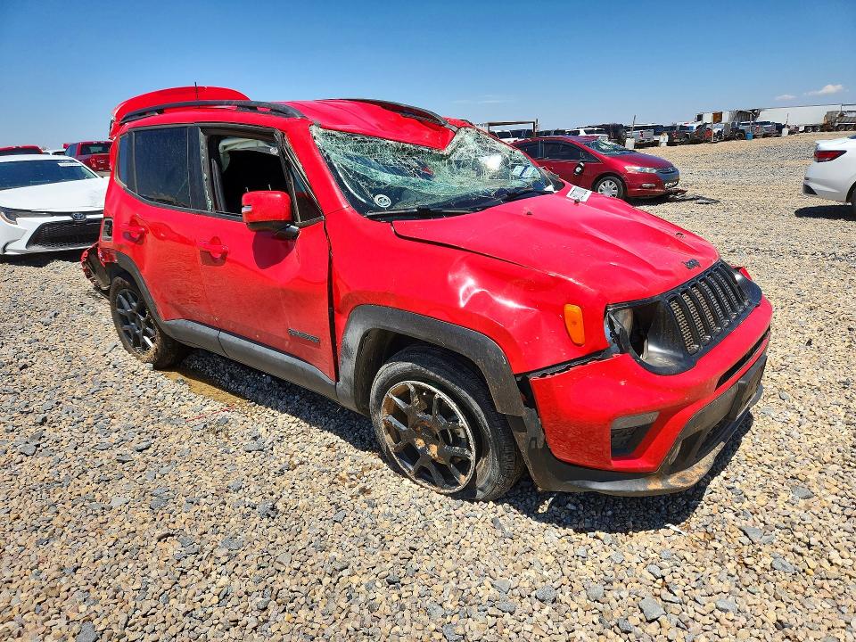 2019 Jeep Renegade VIN ZACNJABB6KPK42227 COPART salvage auction — ALL OVER, TX - SALVAGE VEHICLE TITLE (P), sold $600 on 2026-08-04 (photo 4)