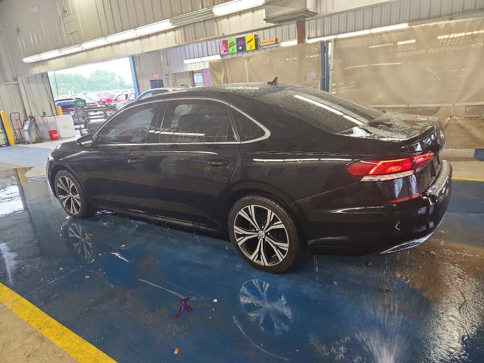 2021 Volkswagen Passat VIN 1VWSA7A3XMC008891 COPART salvage auction — REAR END, IN - CERTIFICATE OF TITLE, sold $3,200 on 2026-07-09 (photo 2)
