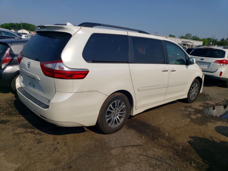 2018 Toyota Sienna VIN 5TDYZ3DC8JS929558 COPART salvage auction — FRONT END, Ct - Cert Of Title-Salvage, sold $5,600 on 2026-07-10 (photo 3)