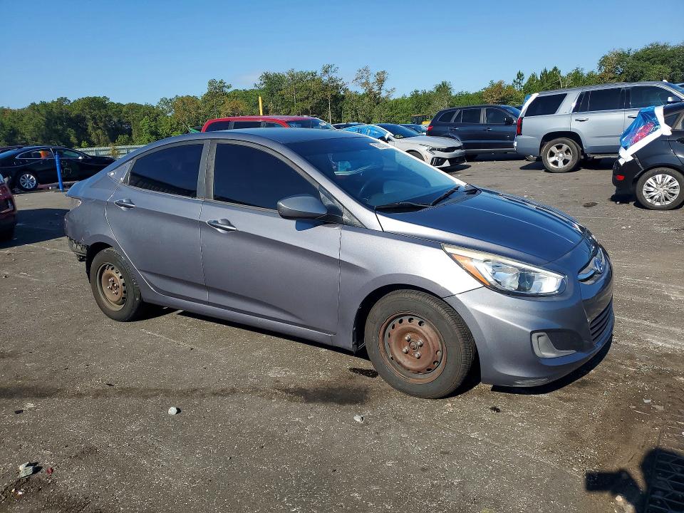 2017 Hyundai VIN KMHCT4AE8HU269594 COPART salvage auction — REAR END, Fl - Cert Of Title Slvg Rebuildable, sold $1,150 on 2026-07-06 (photo 4)