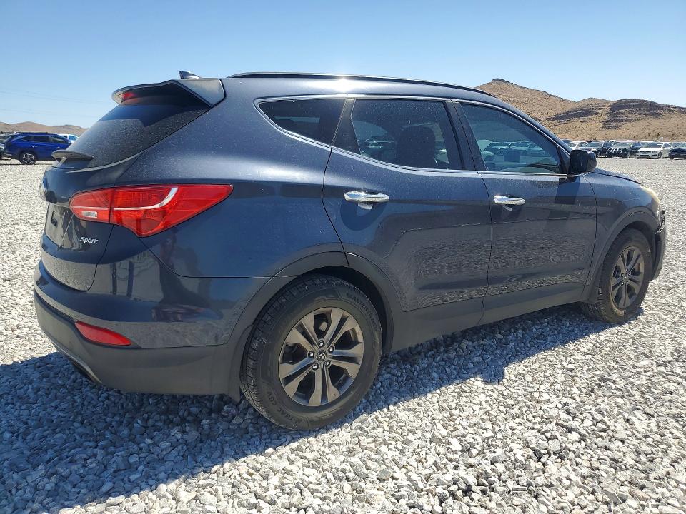 2013 Hyundai Santa fe VIN 5XYZU3LB6DG043462 COPART salvage auction — FRONT END, Nv - Salvage Title, sold $2,100 on 2026-07-20 (photo 3)