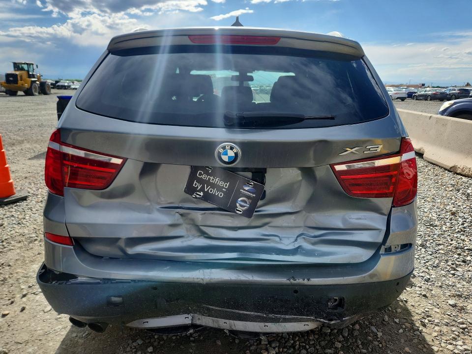 2013 BMW X3 VIN 5UXWX9C54DLK59983 COPART salvage auction — FRONT END, Co - Public - Salvage Title, sold $1,350 on 2026-07-02 (photo 6)