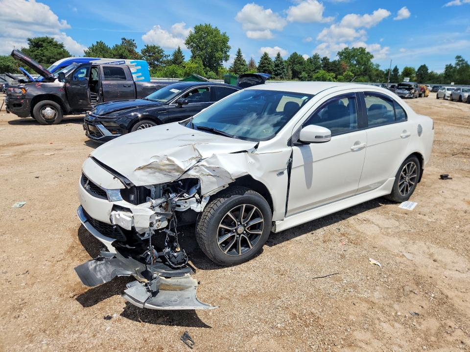 2016 Mitsubishi Lancer VIN JA32V2FW1GU003623 COPART salvage auction — FRONT END, Il - Salvage Certificate, sold $1,700 on 2026-07-16 (photo 1)