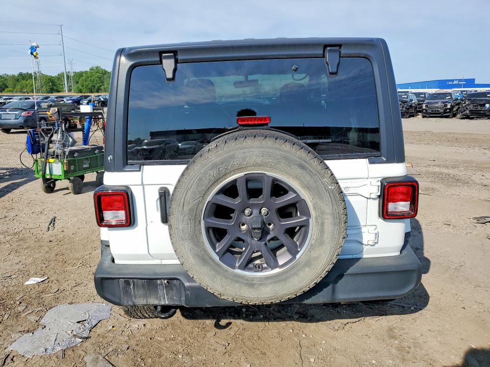 2021 Jeep Wrangler / VIN 1C4GJXAN8MW691263 COPART salvage auction — SIDE, Mi - Cert Of Title-Salvage Vehicle, sold $7,000 on 2026-07-28 (photo 6)