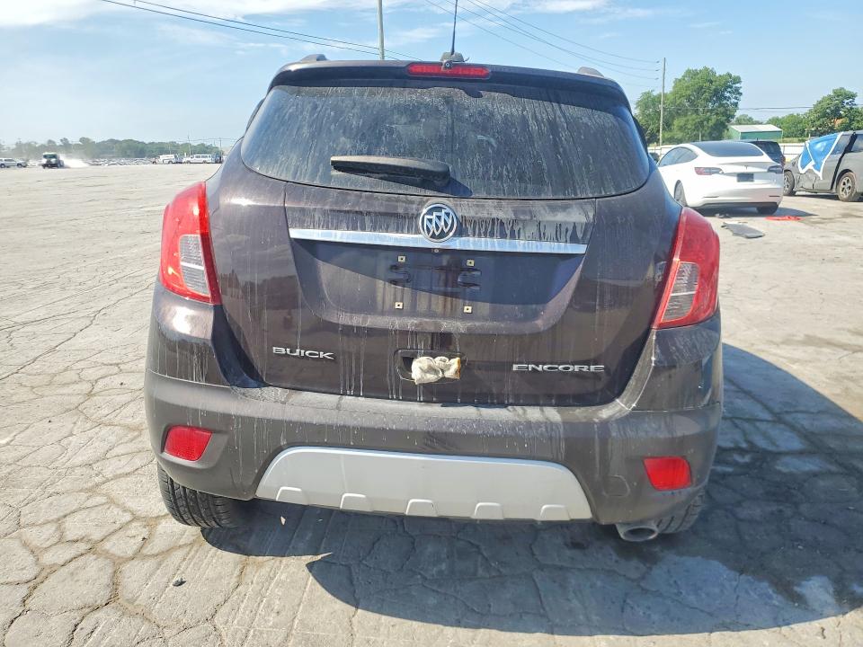 2015 Buick Encore VIN KL4CJCSB1FB054831 COPART salvage auction — ENGINE BURN, Tn - Non-Repairable Certificate, sold $200 on 2026-07-06 (photo 6)