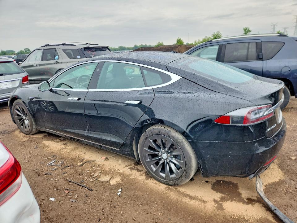 2017 Tesla Model s VIN 5YJSA1E25HF185262 COPART salvage auction — SIDE, Il - Salvage Certificate, sold $8,300 on 2026-07-14 (photo 2)