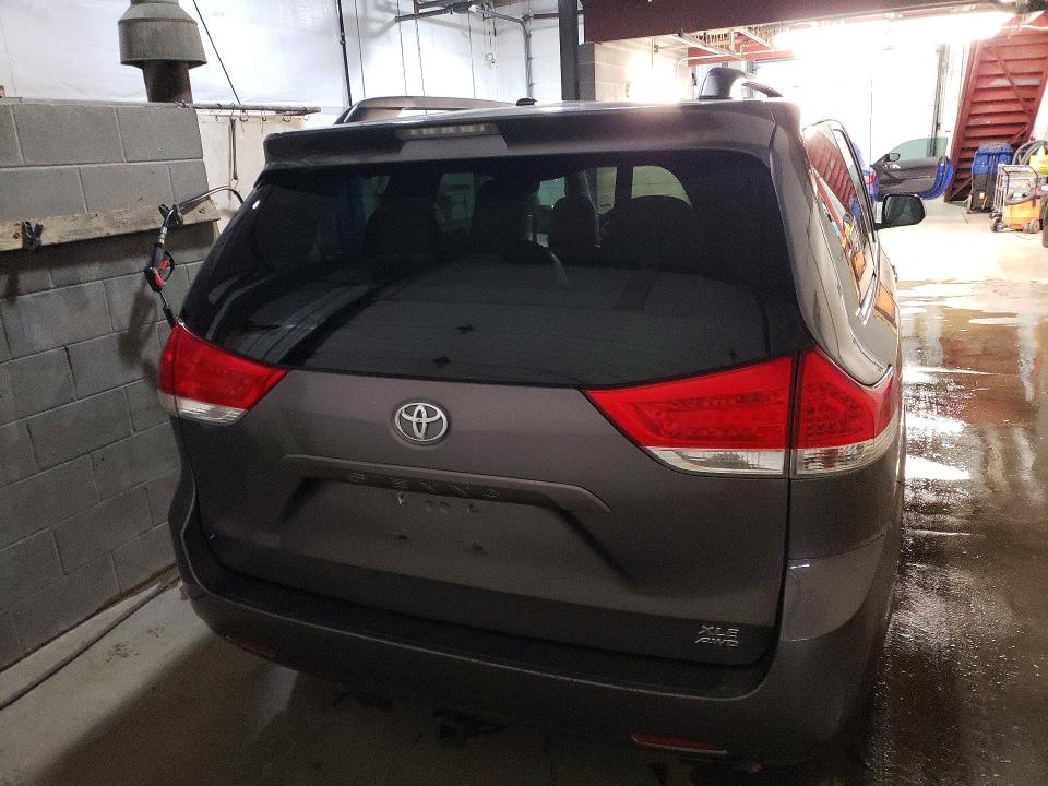 2014 Toyota Sienna VIN 5TDDK3DC6ES092270 COPART salvage auction — FRONT END, Ak - Certificate Of Vehicle Title, sold $6,000 on 2026-07-14 (photo 6)