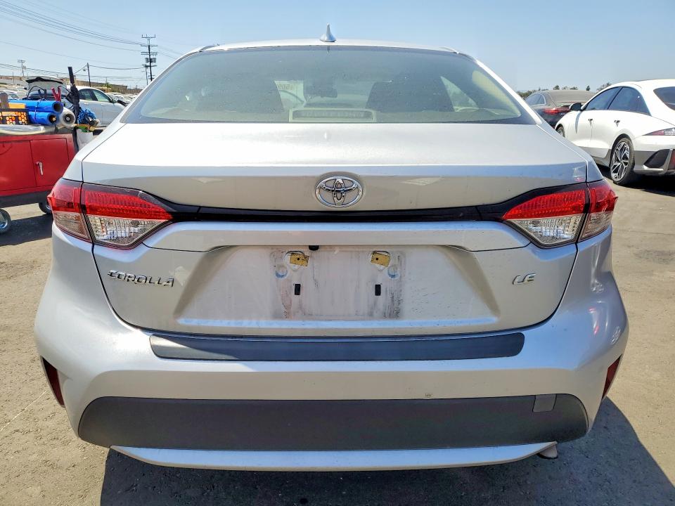 2020 Toyota Corolla VIN JTDEPRAE2LJ066175 COPART salvage auction — SIDE, Ca - Salvage Certificate, sold $4,700 on 2026-07-08 (photo 6)