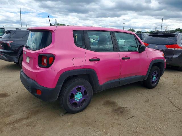2018 Jeep VIN ZACCJBAH7JPH22216 COPART salvage auction — FRONT END, Mi - Certificate Of Title, sold $325 on 2026-07-28 (photo 3)