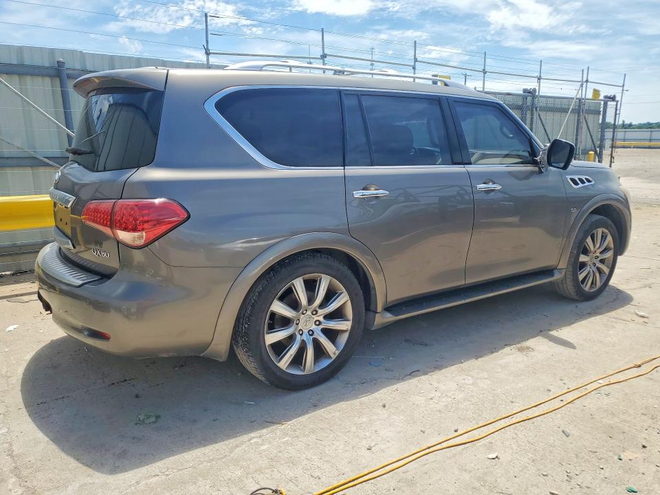 2014 Infiniti Qx80 VIN JN8AZ2NE8E9067060 COPART salvage auction — MINOR DENT/SCRATCHES, Ky - Certificate Of Title, sold $1,700 on 2026-07-29 (photo 3)