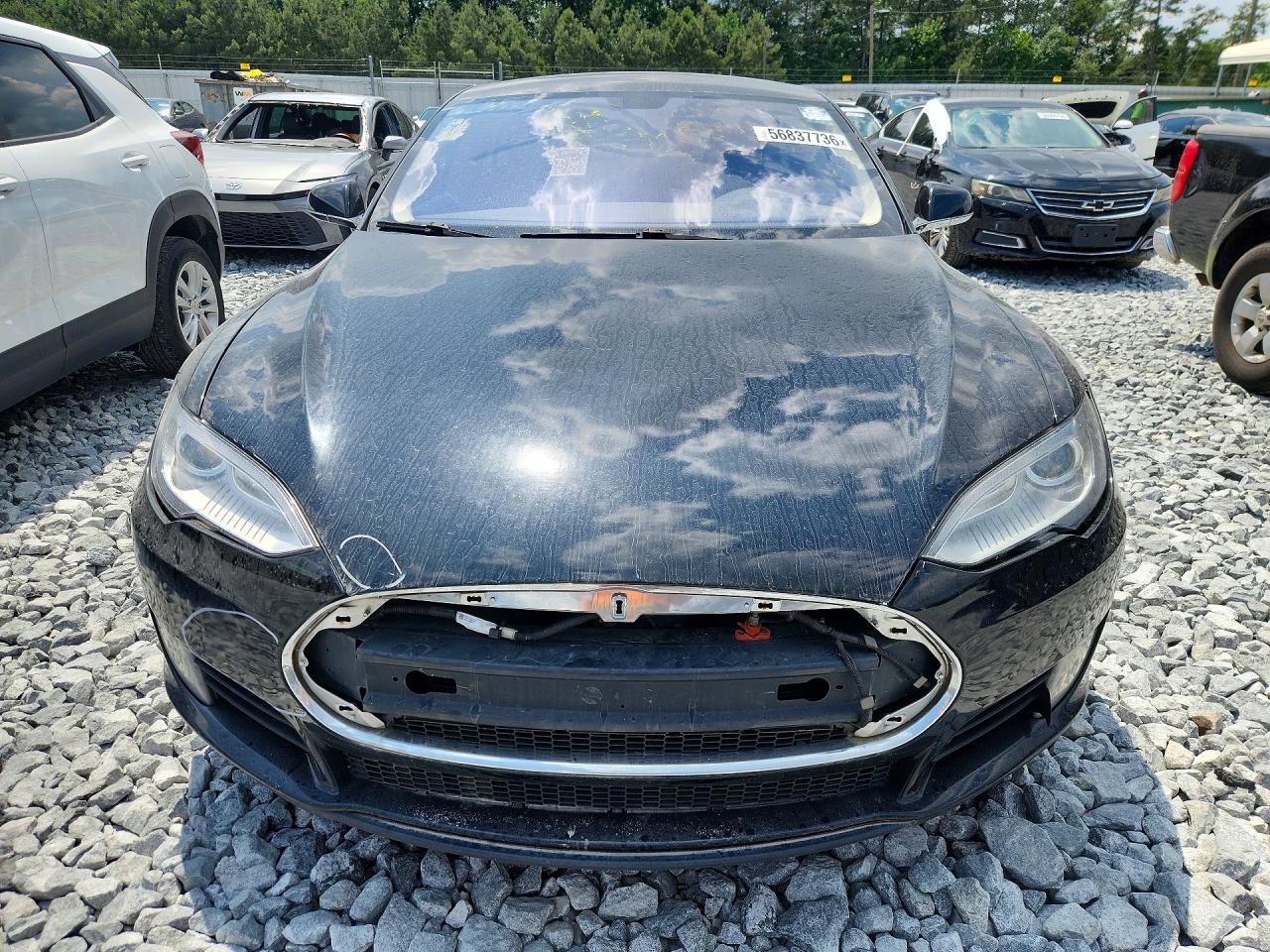 2013 Tesla Model S VIN 5YJSA1CG9DFP07786 COPART salvage auction — Mechanical, GA - CERTIFICATE OF TITLE (P), sold $850 on 2026-07-03 (photo 5)