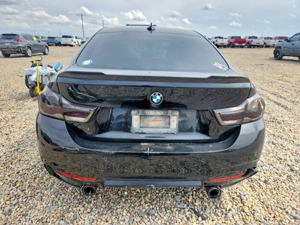 2019 BMW 4er VIN WBA4J5C58KBM65195 COPART salvage auction — FRONT END, Tx - Salvage Vehicle Title, sold $4,750 on 2026-08-11 (photo 6)