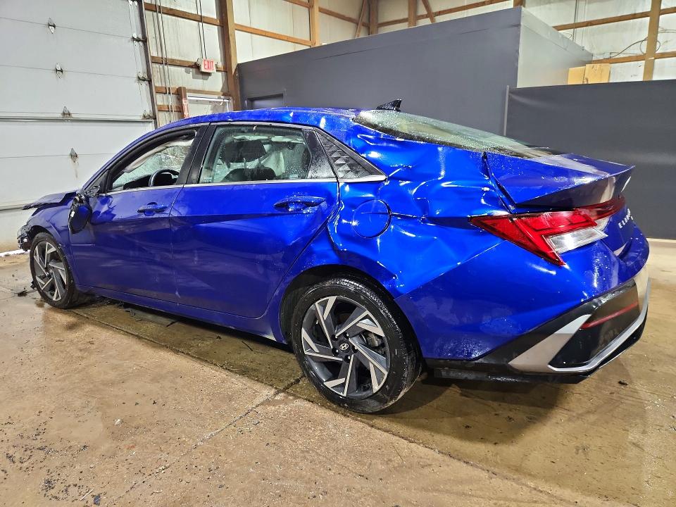 2025 Hyundai Elantra VIN KMHLP4DG4SU864340 COPART salvage auction — ROLLOVER, OH - BILL OF SALE-PARTS ONLY (P), sold $2,050 on 2026-07-11 (photo 2)