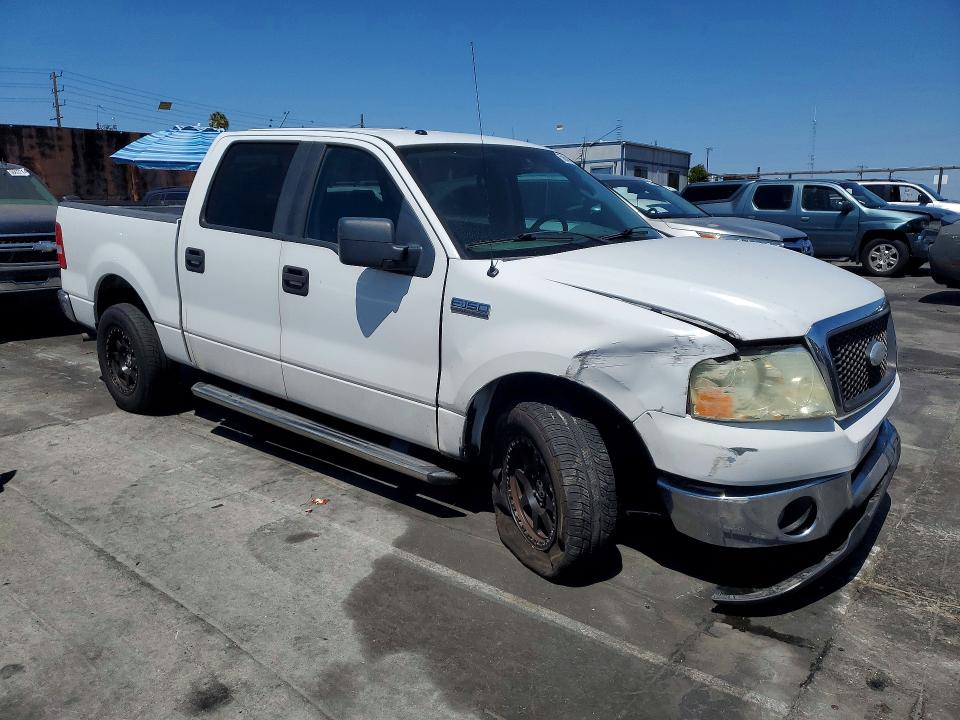 2007 Ford F-150 lightning VIN 1FTPW12597KB03394 COPART salvage auction — FRONT END, CA - SALVAGE CERTIFICATE, sold $200 on 2026-07-08 (photo 4)