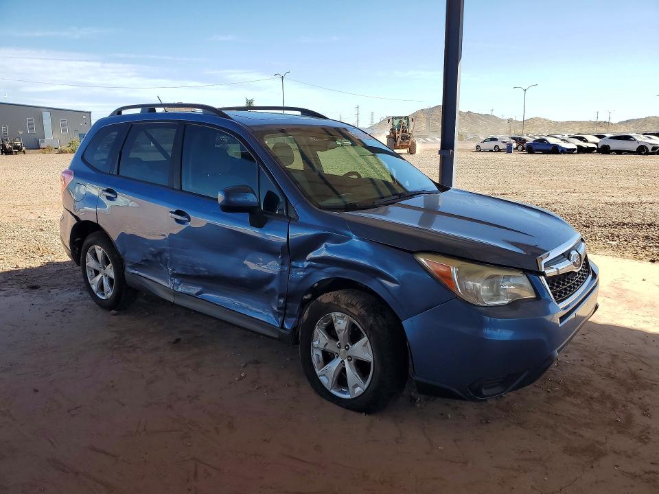 2015 Subaru VIN JF2SJADC3FH489876 COPART salvage auction — SIDE, Az - Cert Of Title - Salvage, sold $1,200 on 2026-07-21 (photo 4)