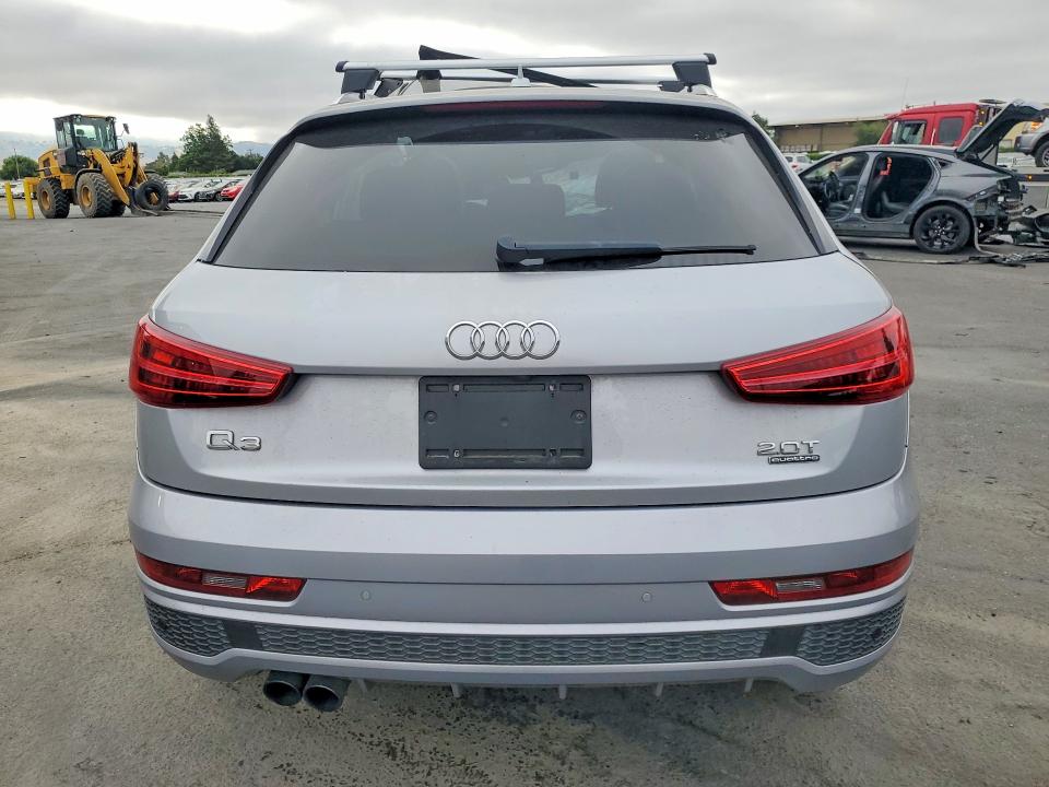 2016 Audi Q3 VIN WA1GFCFS5GR014676 COPART salvage auction — FRONT END, Ca - Salvage Certificate, sold $300 on 2026-07-07 (photo 6)
