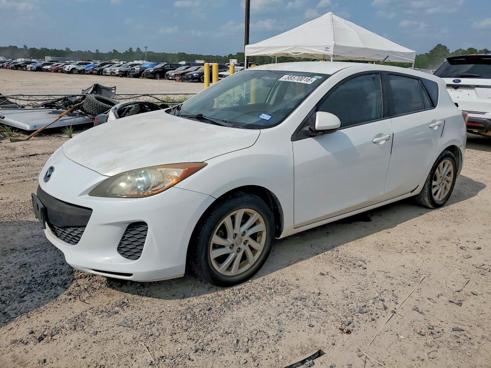 2012 Mazda 3 VIN JM1BL1L83C1569494 COPART salvage auction — WATER/FLOOD, Tx - Salvage Title-Flood Damage, sold $750 on 2026-07-14 (photo 1)