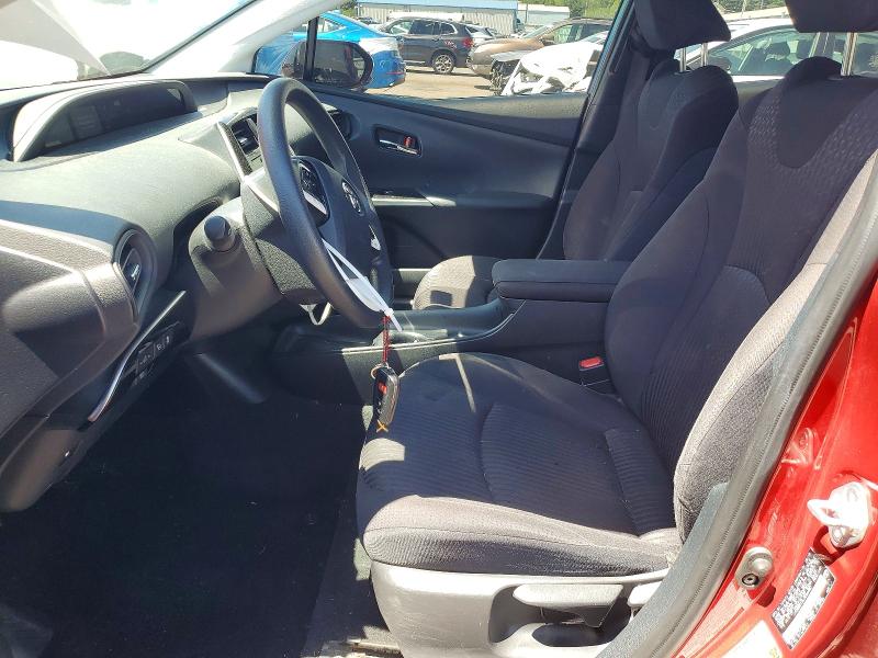 2018 Toyota Prius VIN JTDKBRFU3J3066480 COPART salvage auction — FRONT END, Pa - Cert Of Salv-R=Reconstructed, sold $2,100 on 2026-07-14 (photo 7)