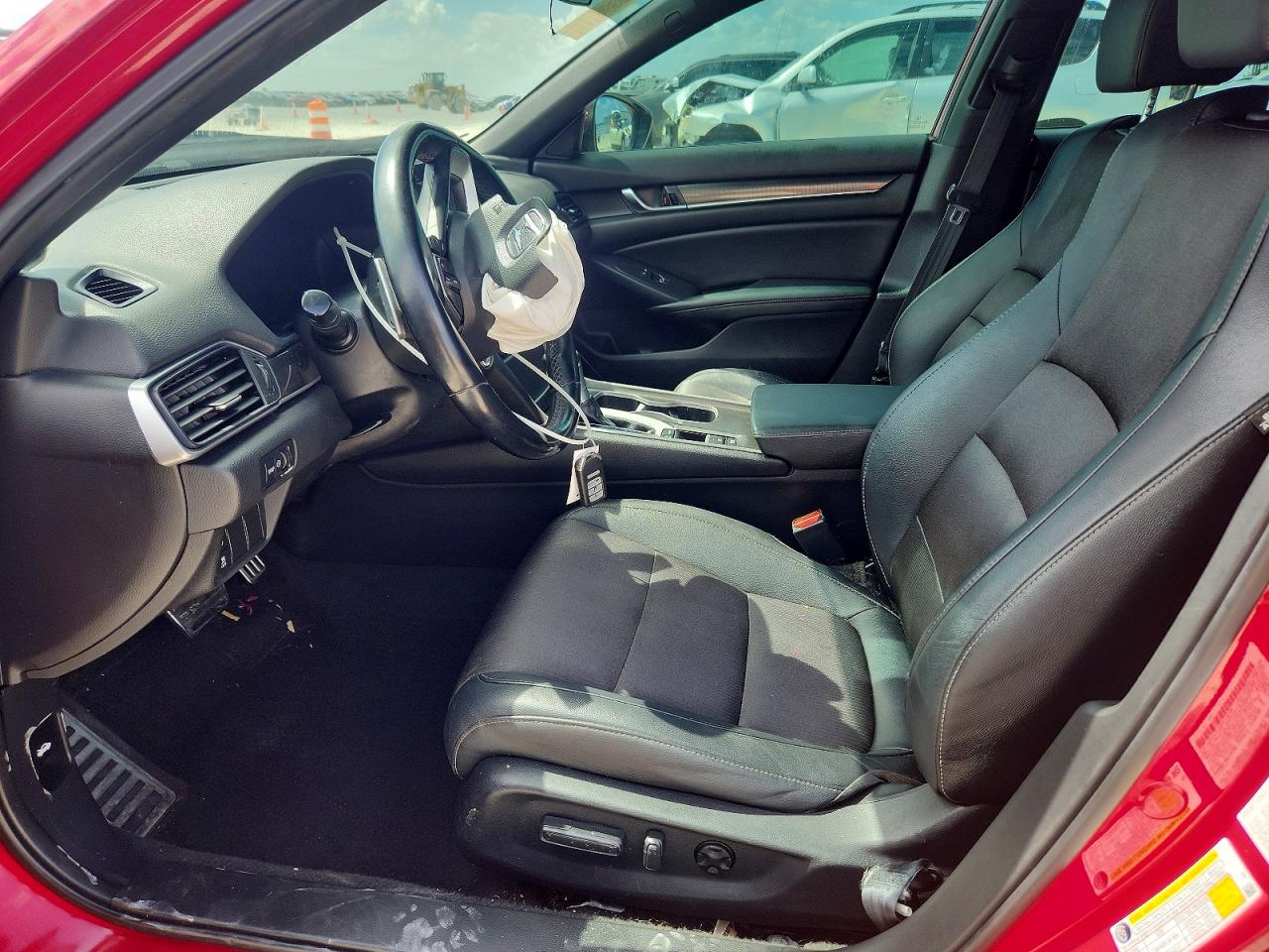 2019 Honda Accord VIN 1HGCV1F35KA144406 COPART salvage auction — Front End, TX - SALVAGE VEHICLE TITLE, sold $2,350 on 2026-07-09 (photo 7)