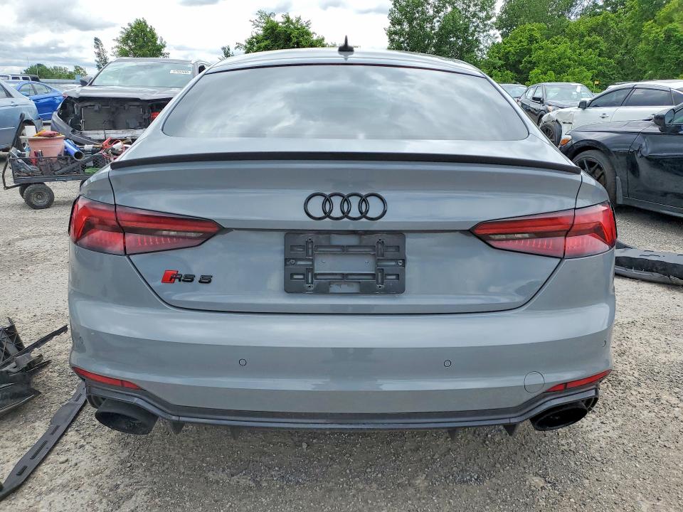 2019 Audi Rs5 VIN WUACWCF51KA902513 COPART salvage auction — UNDERCARRIAGE, ON - PERMIT SALVAGE, sold $5,600 on 2026-07-23 (photo 6)
