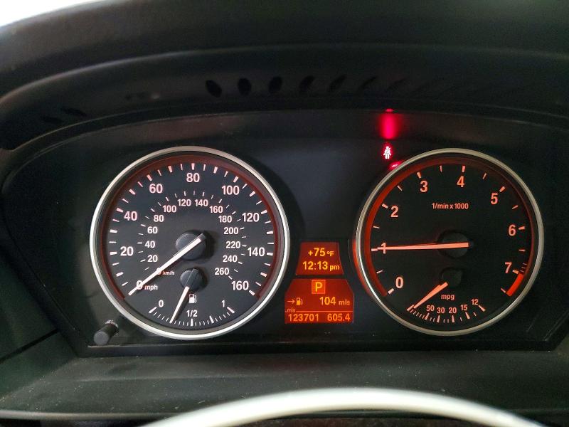 2010 BMW 5 series VIN WBANV1C51AC159983 COPART salvage auction — MINOR DENT/SCRATCHES, MN - CERTIFICATE OF TITLE, sold $1,650 on 2026-07-07 (photo 9)