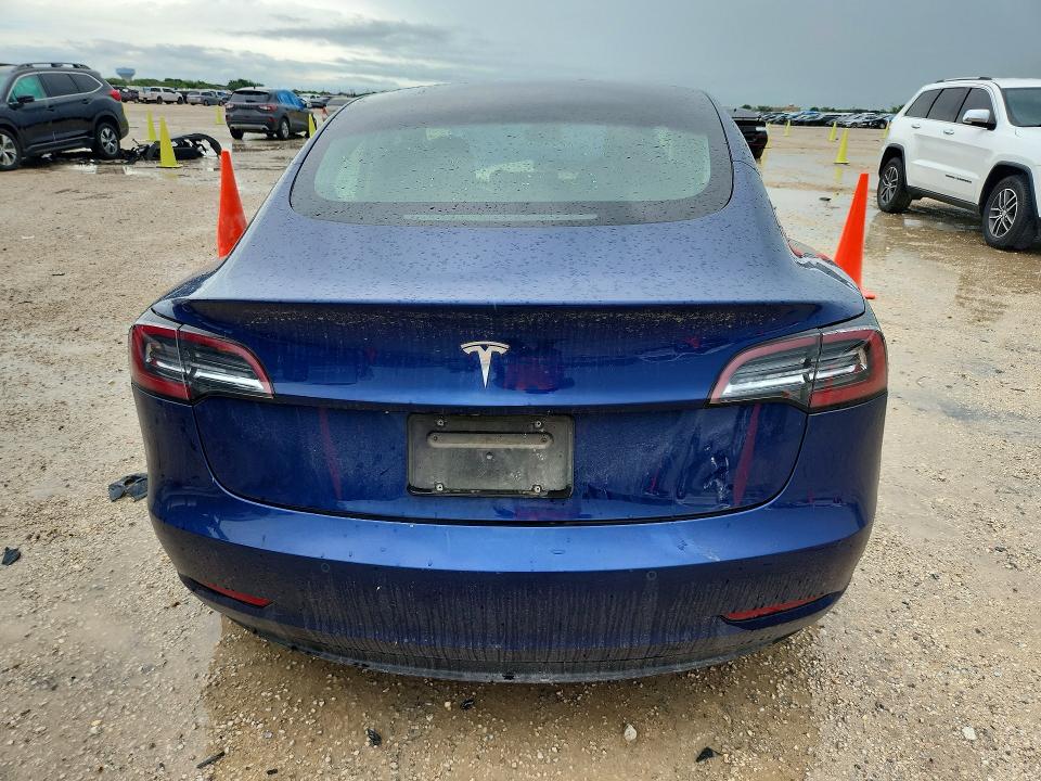 2020 Tesla Model 3 VIN 5YJ3E1EB3LF617185 COPART salvage auction — FRONT END, Tx - Salvage Vehicle Title, sold $3,750 on 2026-07-02 (photo 6)