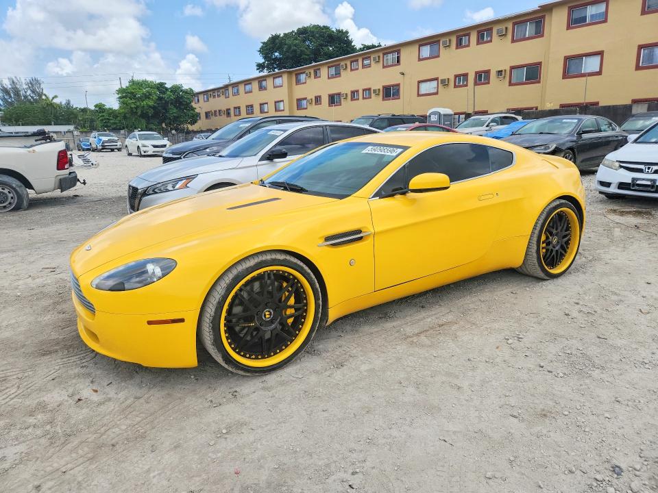 2007 Aston martin V8 vantage VIN SCFBB03B47GC04466 COPART salvage auction — WATER/FLOOD, Fl - Cert Of Title-Flood & Rebuilt, sold $13,800 on 2026-07-17 (photo 1)