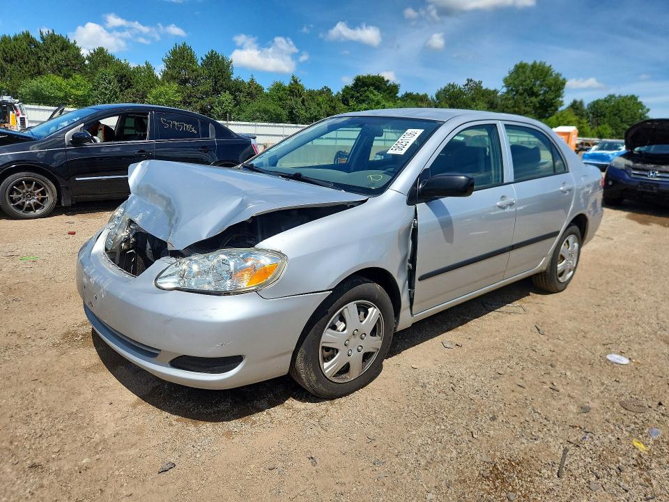 2006 Toyota Corolla VIN JTDBR32E660089056 COPART salvage auction — FRONT END, Il - Salvage Certificate, sold $375 on 2026-07-21 (photo 1)