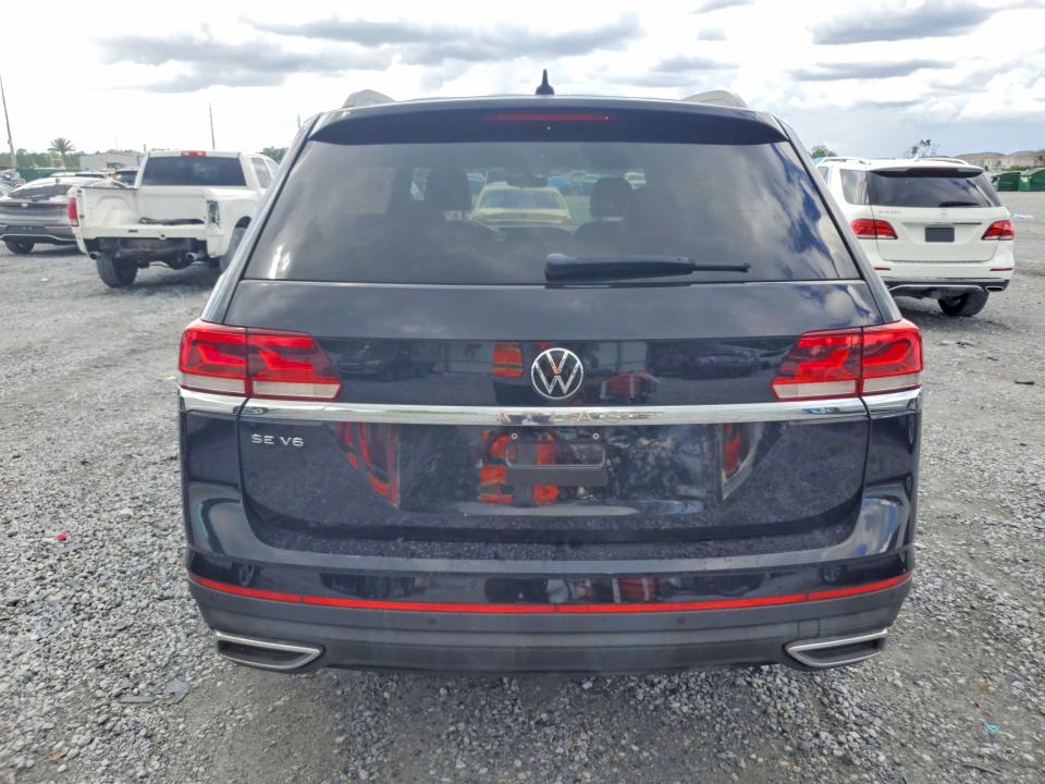 2021 Volkswagen Atlas VIN 1V2WR2CA0MC586993 COPART salvage auction — MINOR DENT/SCRATCHES, Fl - Certificate Of Title, sold $10,000 on 2026-08-25 (photo 6)