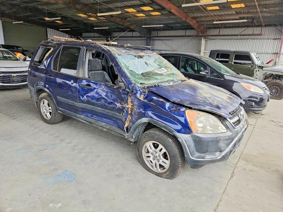 2002 Honda Cr-v VIN JHLRD78872C093344 COPART salvage auction — ROLLOVER, CA - SALVAGE CERTIFICATE, sold $225 on 2026-07-13 (photo 4)