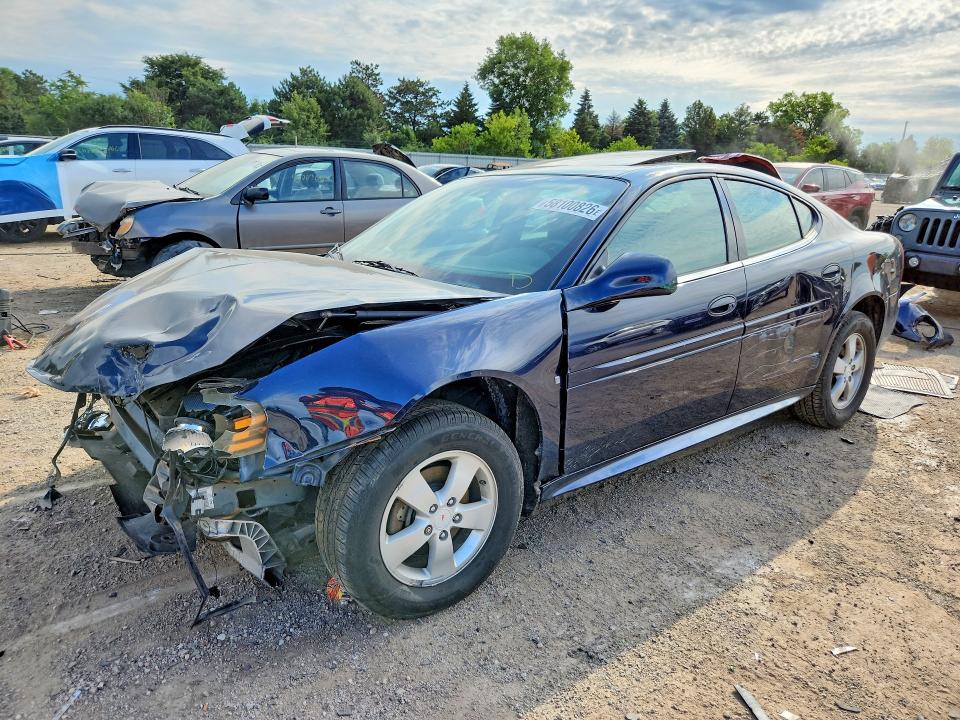 2008 Pontiac Grand prix VIN 2G2WP552181178503 COPART salvage auction — FRONT END, Il - Salvage Certificate, sold $250 on 2026-08-27 (photo 1)