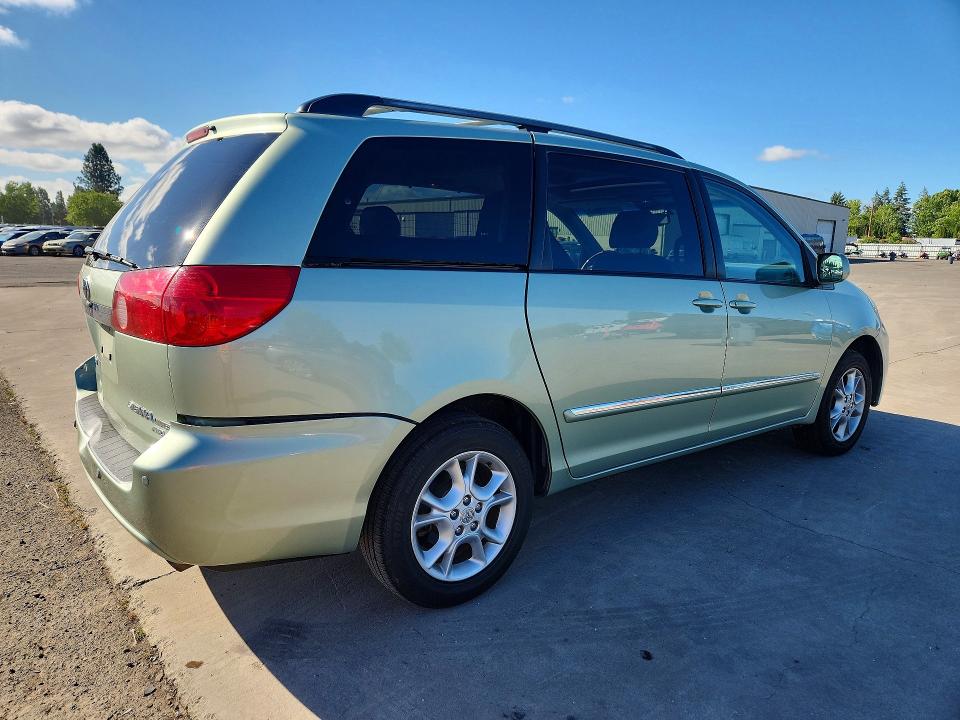 2006 Toyota Sienna VIN 5TDBA22C26S059890 COPART salvage auction — REAR END, Or - Salvage Title Certificate, sold $250 on 2026-07-27 (photo 3)