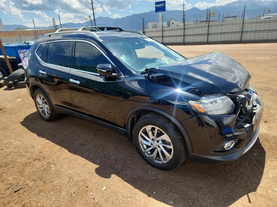 2015 Nissan VIN 5N1AT2MV7FC806272 COPART salvage auction — FRONT END, Co - Salvage Title, sold $500 on 2026-07-22 (photo 4)