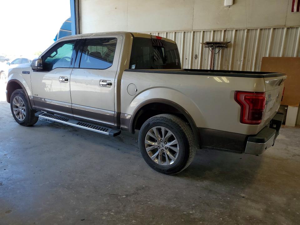 2017 Ford F-150 VIN 1FTEW1CG0HKD40008 COPART salvage auction — HAIL, Tx - Certificate Of Title, sold $8,700 on 2026-07-31 (photo 2)