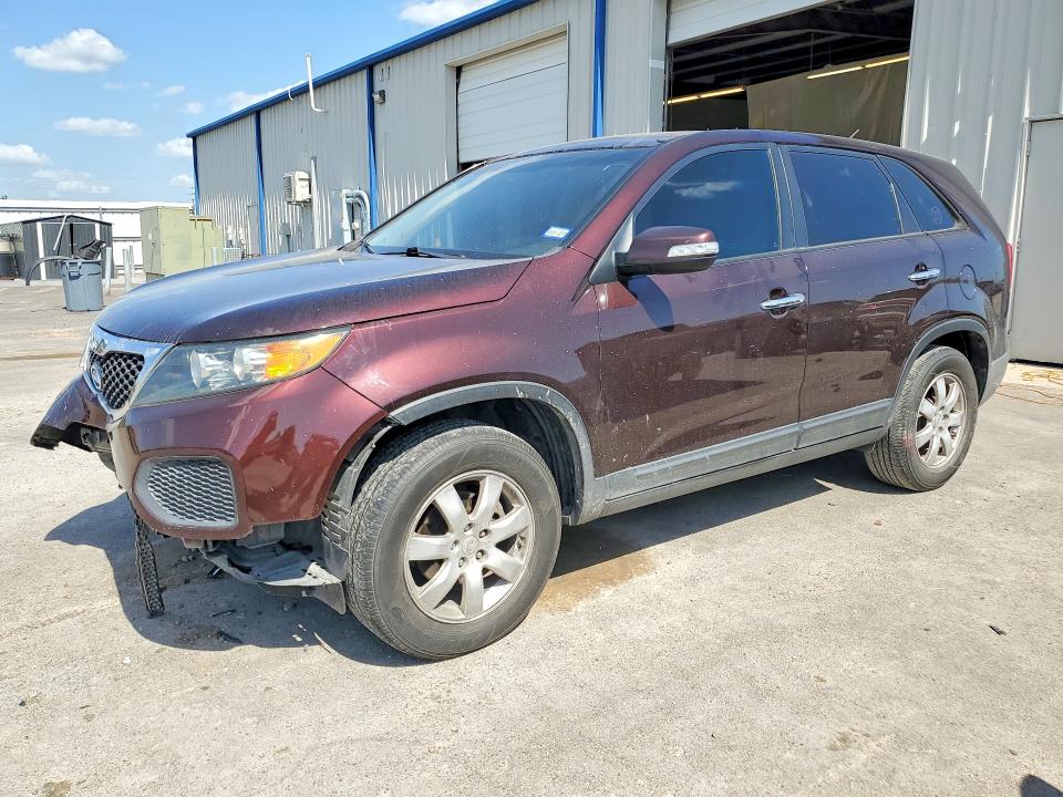 2011 Kia Sorento VIN 5XYKT4A28BG137966 COPART salvage auction — FRONT END, Tx - Salvage Vehicle Title, sold $1,050 on 2026-07-22 (photo 1)