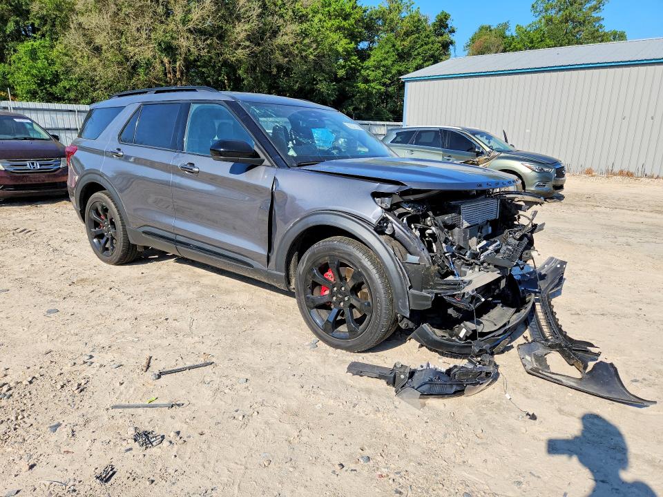 2022 Ford Explorer VIN 1FM5K7GC3NGB87169 COPART salvage auction — FRONT END, Fl - Certificate Of Destruction, sold $7,500 on 2026-08-21 (photo 4)