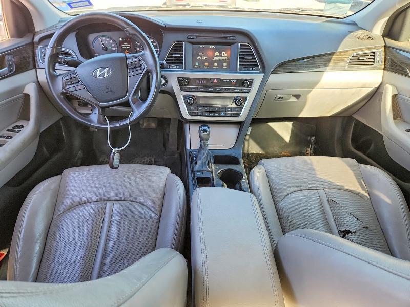 2017 Hyundai Sonata VIN KMHE34L14HA050250 COPART salvage auction — FRONT END, Co - Bill Of Sale-Parts Only, sold $1,000 on 2026-08-02 (photo 8)