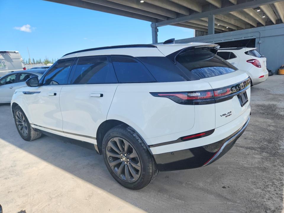 2018 Land Rover Range Rover Velar VIN SALYL2RX8JA753575 COPART salvage auction — Side, FL - CERTIFICATE OF TITLE (P), sold $14,400 on 2026-06-23 (photo 2)