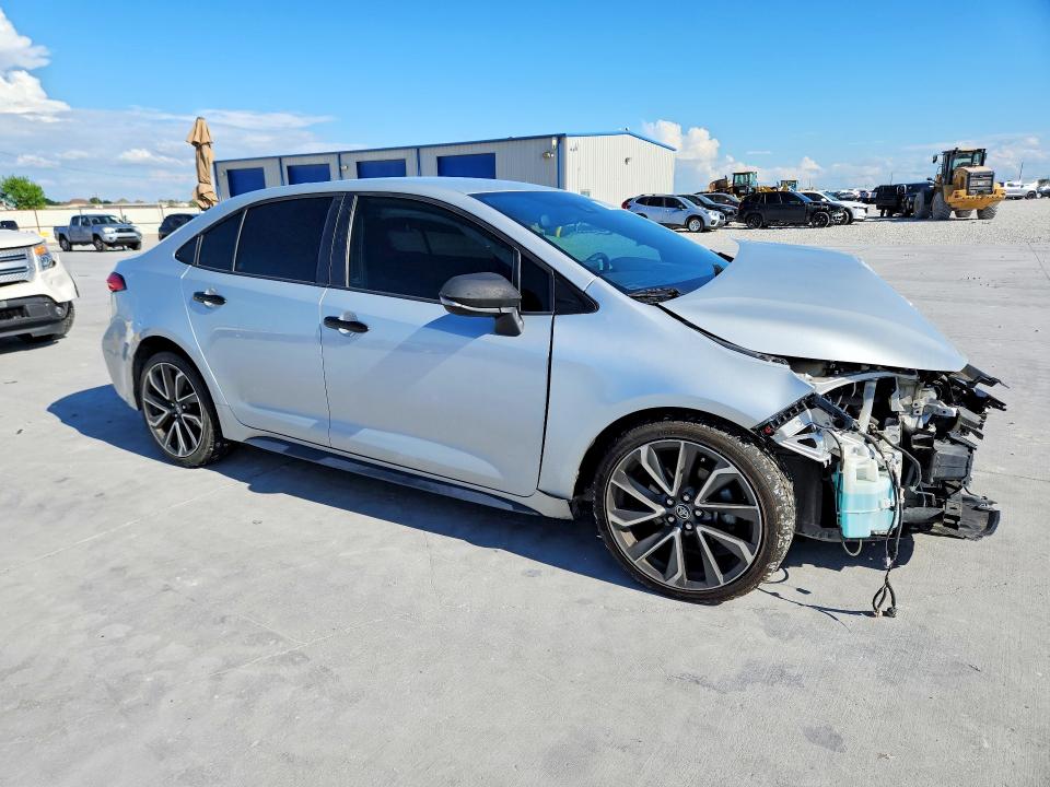 2022 Toyota VIN 5YFS4MCE6NP102511 COPART salvage auction — FRONT END, TX - SALVAGE VEHICLE TITLE (P), sold $2,550 on 2026-07-31 (photo 4)