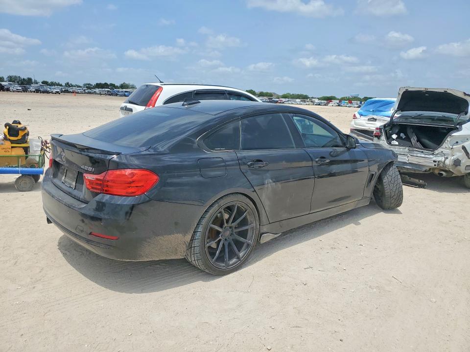2016 BMW 4er VIN WBA4A9C50GGL87724 COPART salvage auction — FRONT END, Tx - Salvage Vehicle Title, sold $1,750 on 2026-07-23 (photo 3)