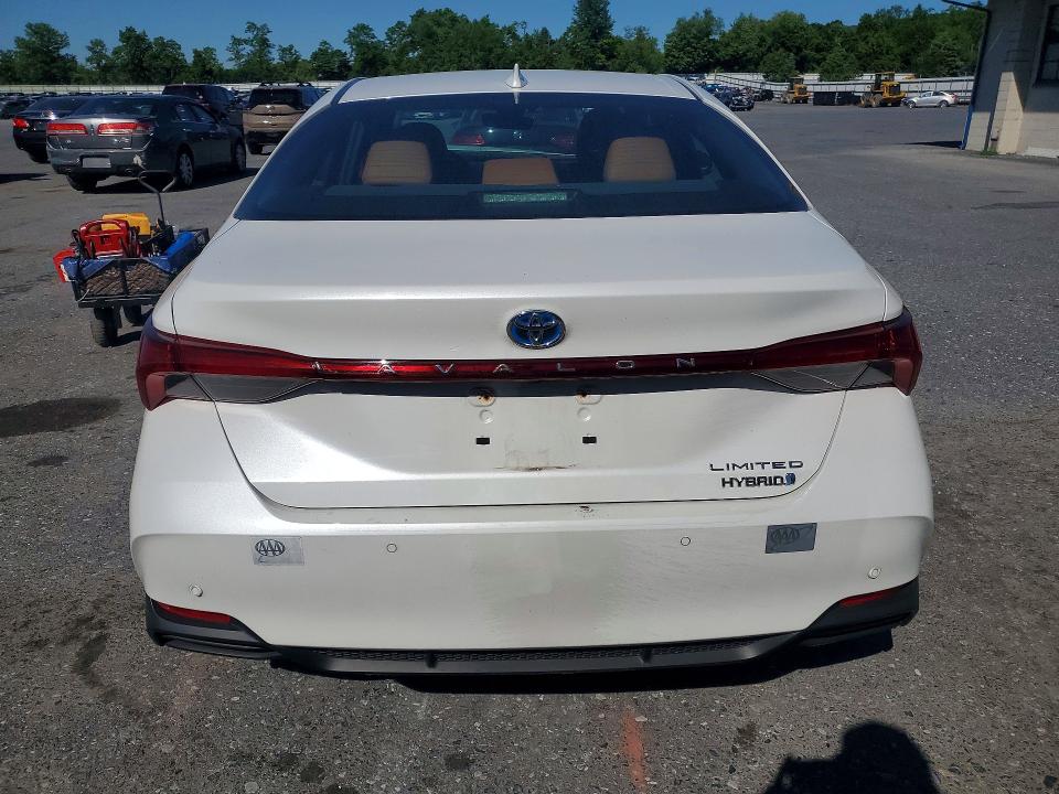 2020 Toyota Avalon VIN 4T1D21FBXLU015429 COPART salvage auction — FRONT END, PA - CERTIFICATE OF SALVAGE, sold $7,700 on 2026-07-21 (photo 6)