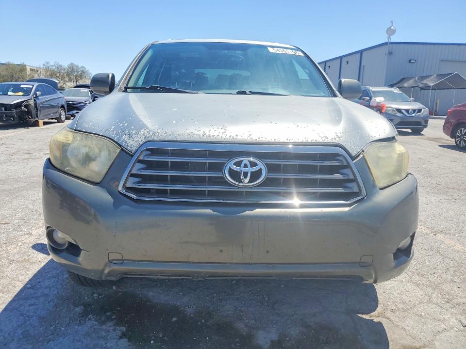 2008 Toyota Highlander VIN JTEDS43A182001810 COPART salvage auction — FRONT END, Nv - Salvage Title, sold $650 on 2026-07-28 (photo 5)