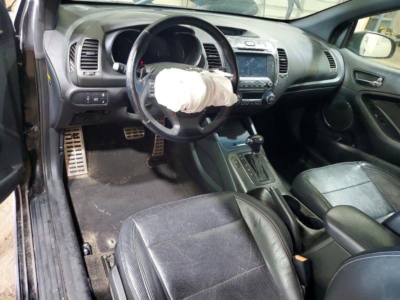 2015 Kia Forte VIN KNAFZ6A35F5390548 COPART salvage auction — FRONT END, Tn - Salvage Certificate, sold $175 on 2026-07-23 (photo 8)