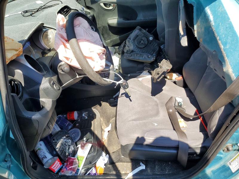 2013 Honda Fit VIN JHMGE8H38DC023039 COPART salvage auction — ROLLOVER, Ga - Bill Of Sale - Parts Only, sold $325 on 2026-07-16 (photo 7)
